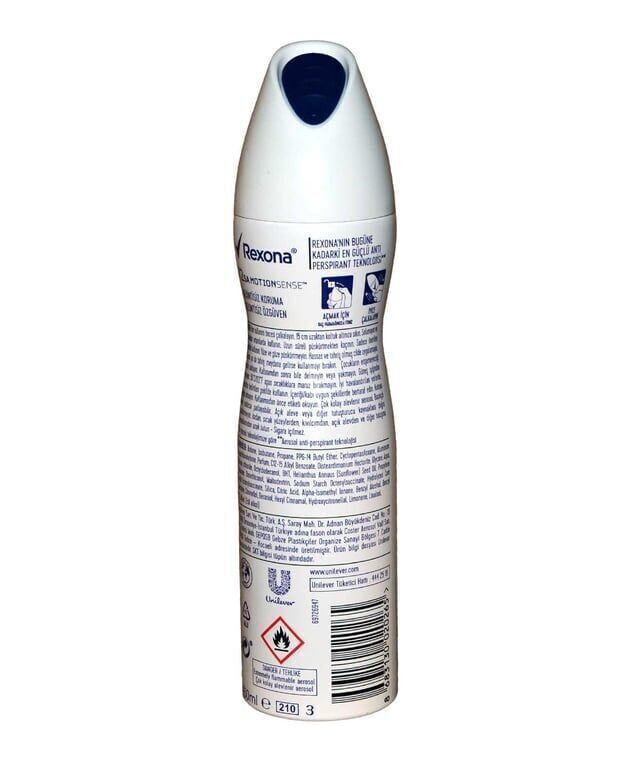 Rexona Kadın Invisible Black White Deodorant 150 ml Paket (6 Adet)